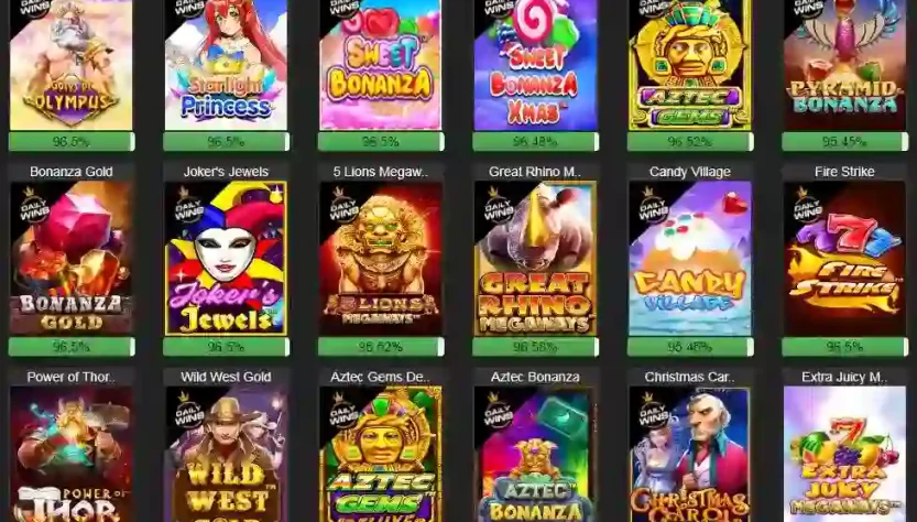 memilih permainan slot